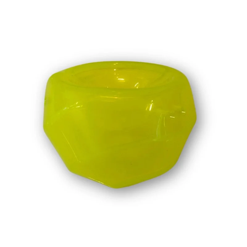 Messy Mutts "Totally Pooched, Stuff'n Wobble Ball" Jouet interactif pour chien - 3 po - Vert