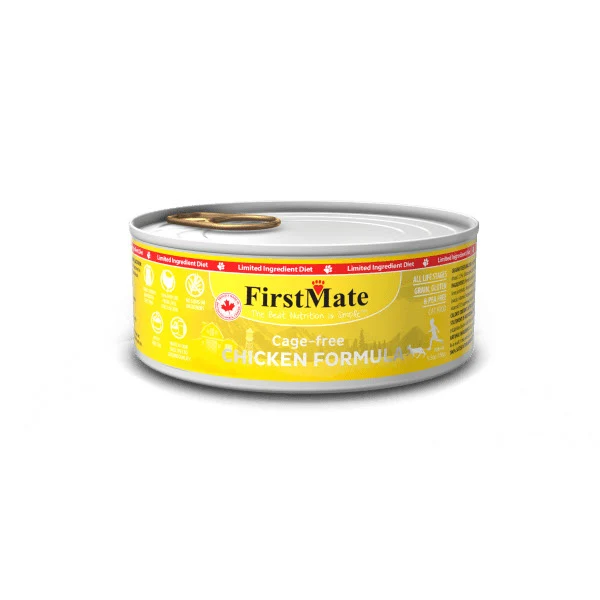 Conserve pour chat First Mate ingrédients limités Formule Poulet