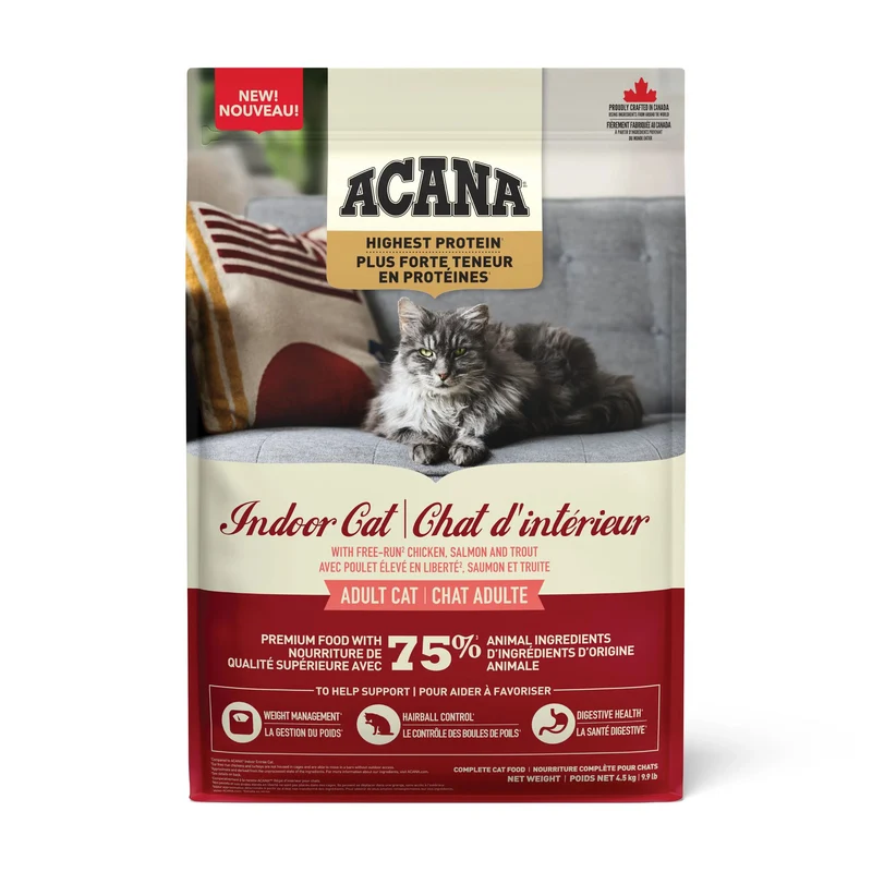 ACANA Chat Plus Forte Teneur En Protéines, Chat d'intérieur