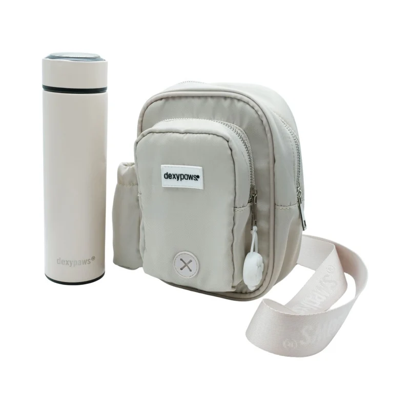 Dexypaws Sac à bandoulière - Couleur crème au beurre