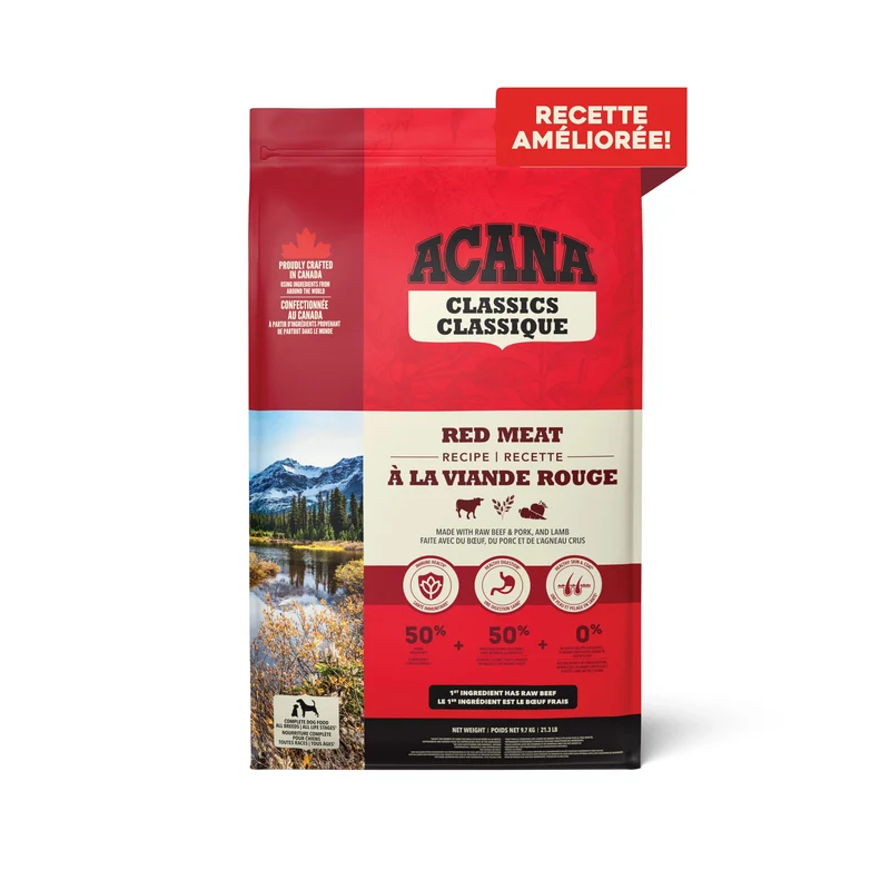 ACANA Chien Recette Classique à la Viande Rouge