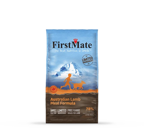 Nourriture pour chiens First Mate - Agneau australien élevé en liberté et aux fruits et légumes