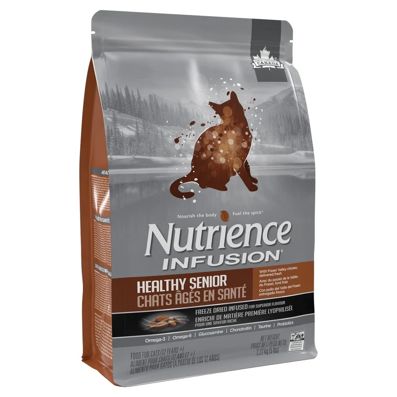 Nourriture Nutrience Infusion chat âgé en santé - Poulet