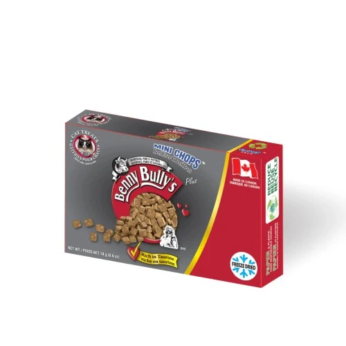 Benny Bully's Gâteries pour chat - Smart Packs Mini - Foie et cœur de bœuf 18 gr