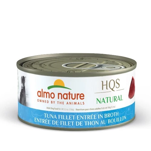 Almo Nature HQS Natural chien - Entrée de filet de thon au bouillon