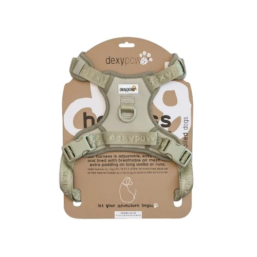 Dexypaws Harnais sans traction pour chien, Vert sauge