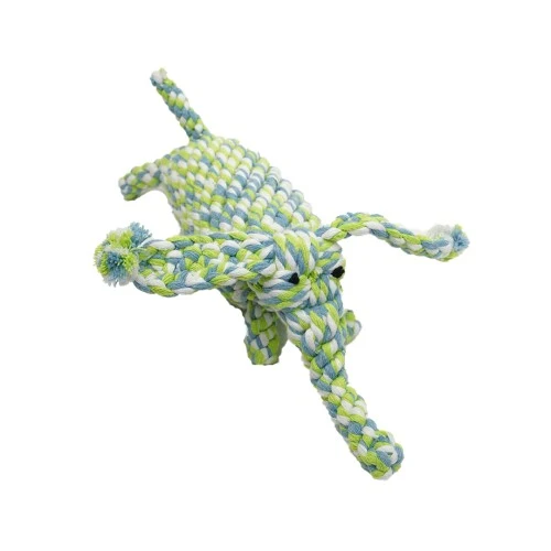 Define Planet Jouet pour chien en coton naturel "Cottonpals" - Abby L'éléphant