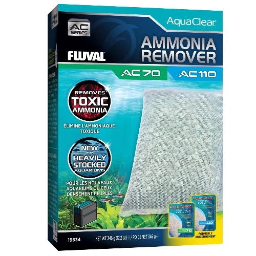 Fluval Éliminateur d’ammoniaque pour filtre à moteur AC70/AC110 AquaClear