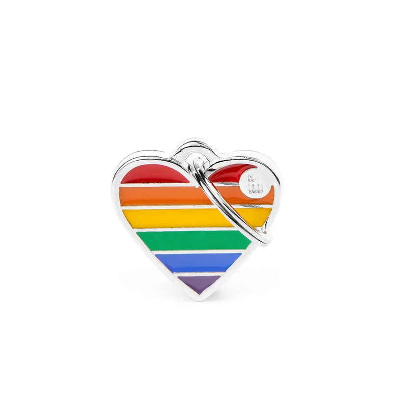 Médaille collection Arc-en-ciel, Coeur petit