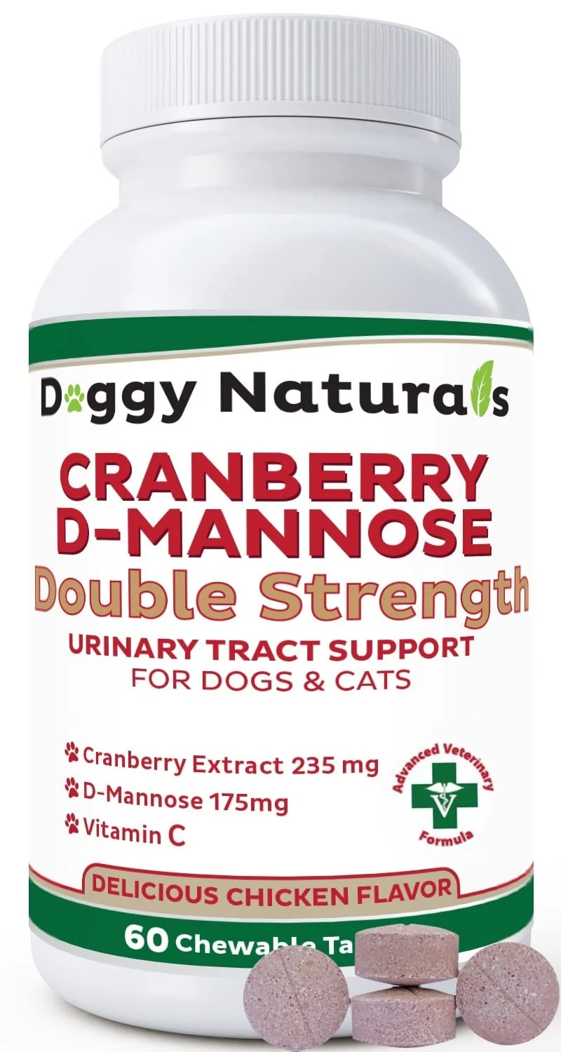 Cranberry D-Mannose pour chiens et chats – Soutien des voies urinaires et santé rénale | Pet Health Pharma