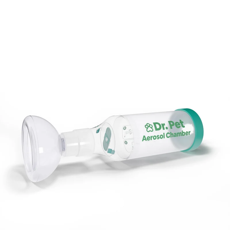 Dr. Pet - Chambre d'aérosol pour chien (3 masques) – Inhalateur canin de qualité premium