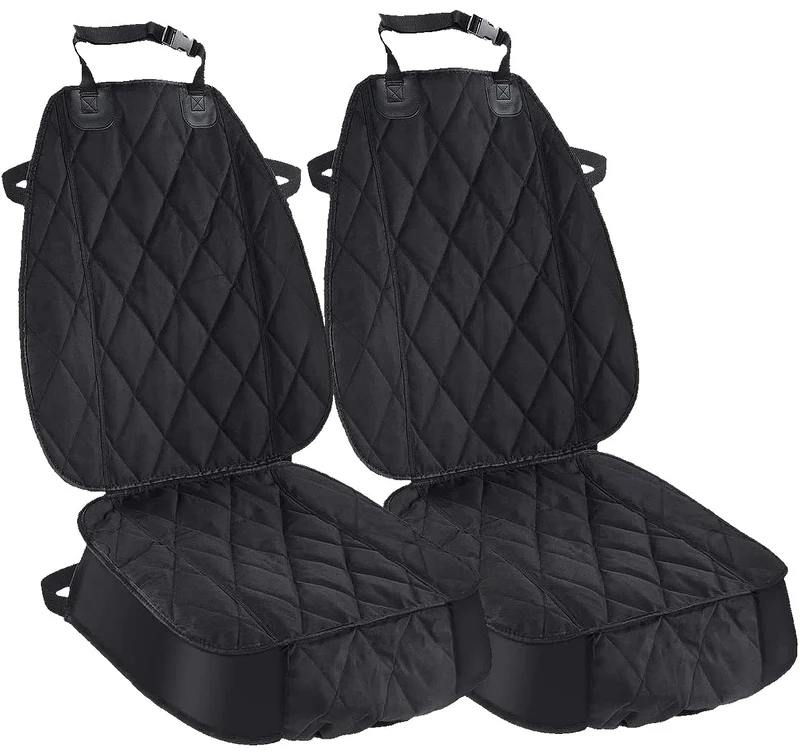 AsFrost Couvre-Siege Chien Avant — En Lot de 2, 600D Imperméable, Anti-Rayures, Hamac Convertible