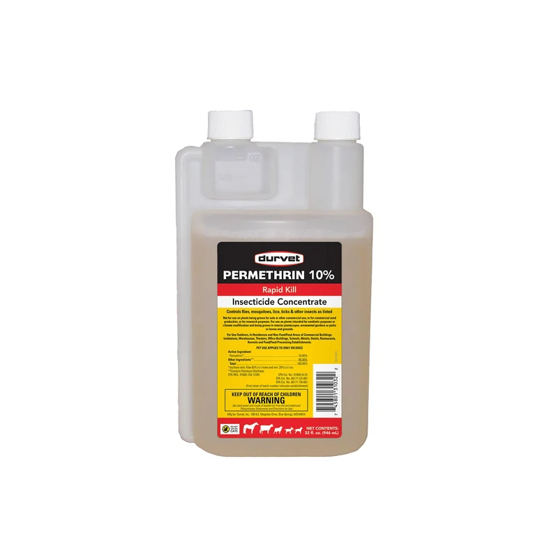 DURVET 2253432 Perméthrine EC 10% - Concentré - 32 onces