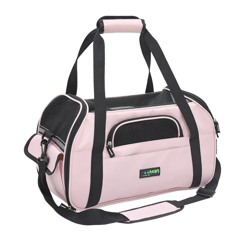 JESPET Sac de transport souple pour petit chien et chat – cabine avion approuvée, pliable