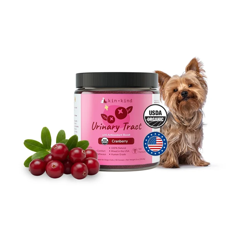 kin-kind Vitamines et suppléments immunité pour chiens et chats – Ingrédients biologiques certifiés, fabriqué aux USA – 8 oz