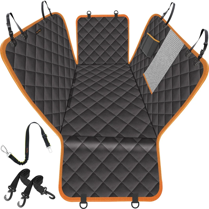 iBuddy Couvre-Siege Arrière pour Chien — Imperméable, Hamac de Voiture, Ajustement Universel, Lavable en Machine