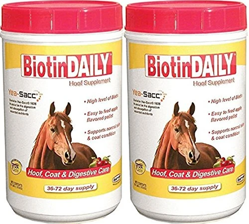 Durvet Biotine – Soin quotidien des sabots (pack de 2)