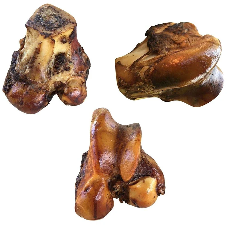 K9 Connoisseur – Os Knuckle Naturels pour Grands Chiens – USA – Pack de 3