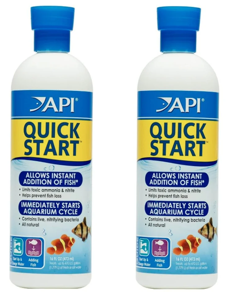 API Quick Start 16oz — Bactéries nitrifiantes pour aquariums eau douce et eau de mer
