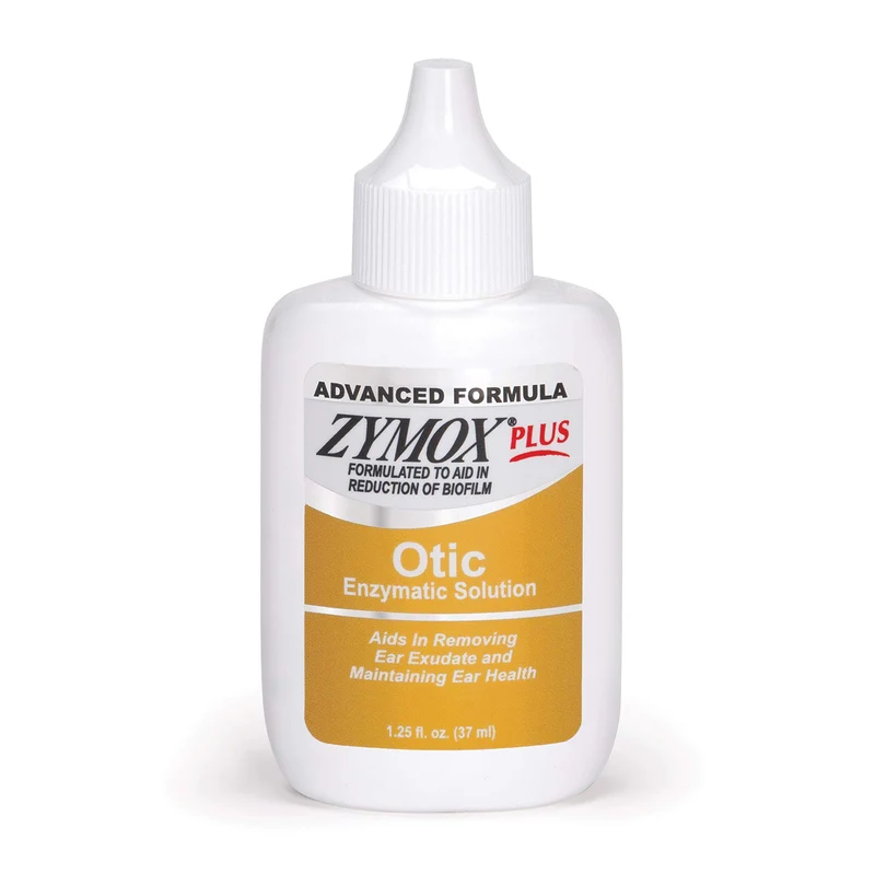 Zymox Advanced Formula Otic Plus – Solution auriculaire enzymatique sans hydrocortisone, 1,25 oz