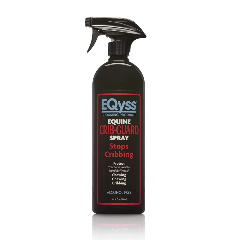 Eqyss Crib Guard Pulvérisateur Anti-Rongeage pour Chevaux – Sans alcool et Sans taches