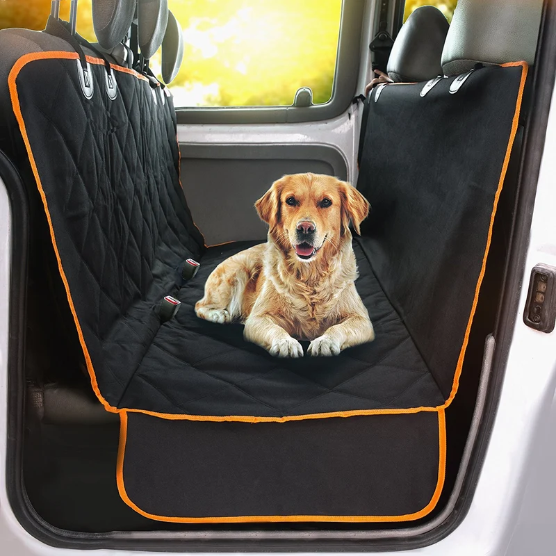 Doggie World Couvre-siège arrière pour voiture — Hamac imperméable et antidérapant