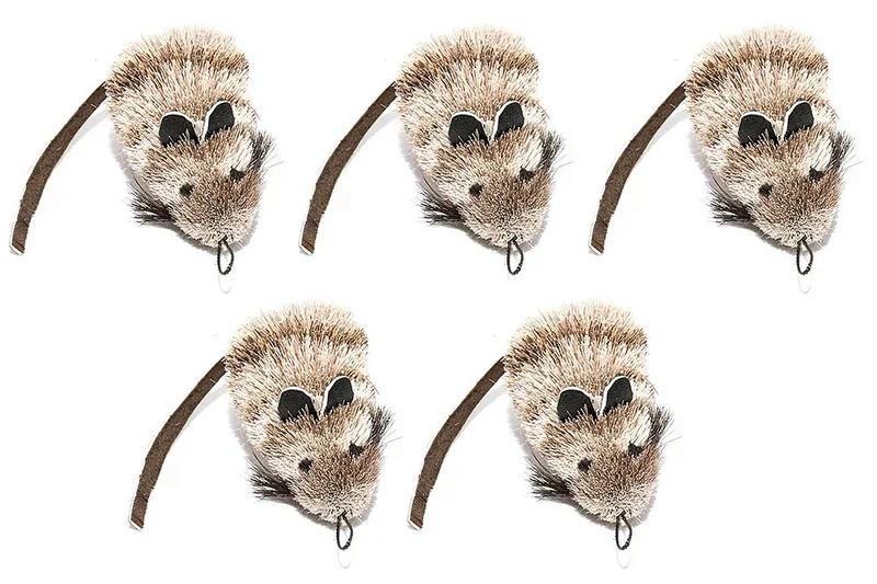 Da Bird GoCat Souris de Remplacement pour Tige d'Attrape-Chat – Pack de 5