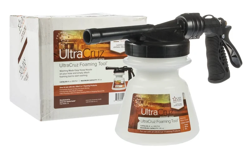 UltraCruz Outil Moussant – Lavage rapide et facile des animaux