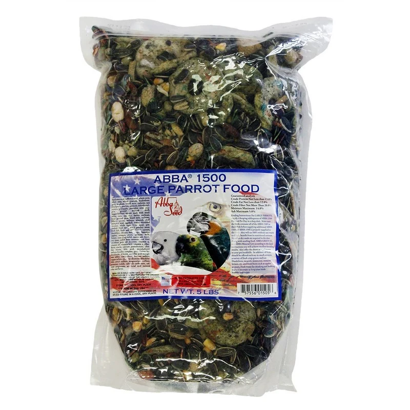 ABBA 1500 – Nourriture complète pour grands perroquets (5 lb)