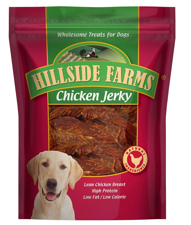 Hillside Farms Friandises pour chiens - Jerky naturel coupé, sans céréales, 900 g