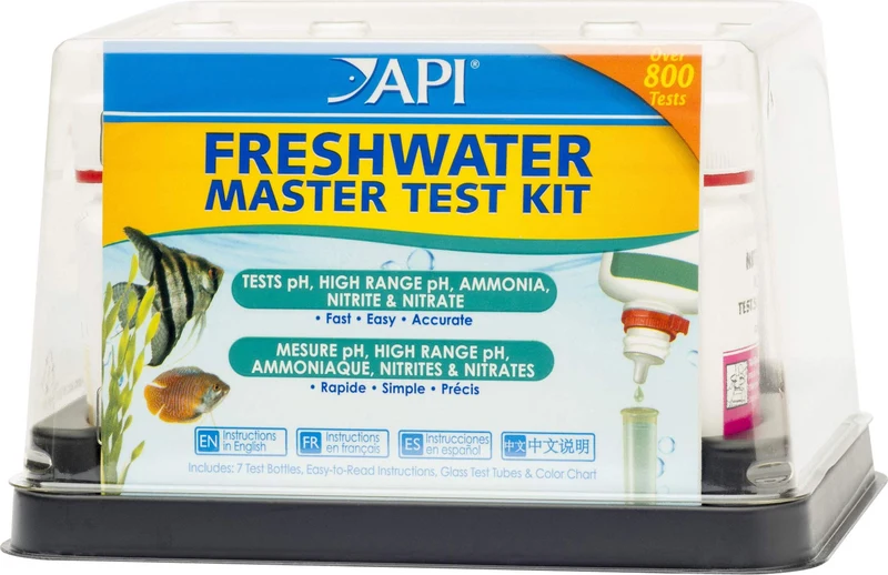API Freshwater Master Test Kit – Kit de tests pour eau douce (plus de 800 tests)