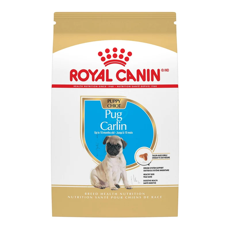 Royal Canin Pug Puppy — Croquettes pour chiot Pug, 1,13 kg (2,5 lb)