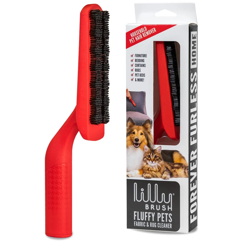 Lilly Brush – Brosse Douce pour Poils d'Animaux au Pelage Long et Double (Chats et Chiens à Poil Long)