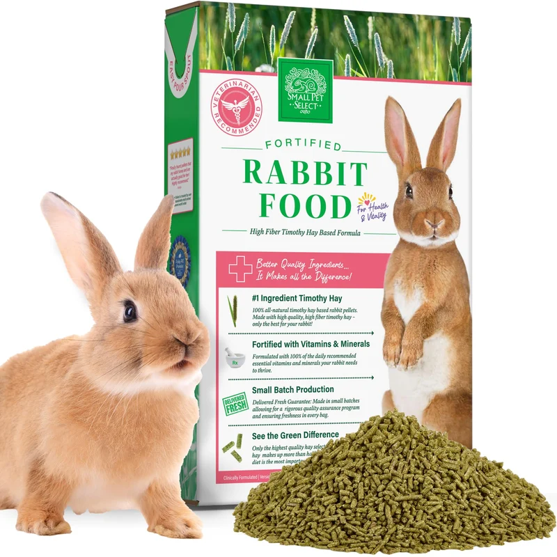 Granulés pour lapin Small Pet Select – Base foin de Timothy, 10 lb