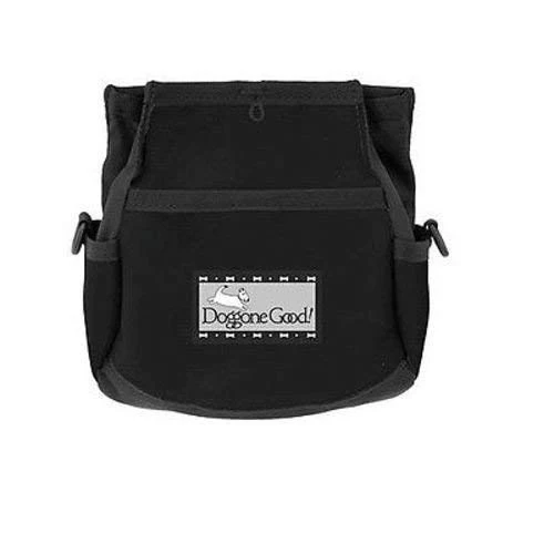 Doggone Good Rapid Rewards Deluxe Sac d'Entraînement pour Chien avec Ceinture – Noir