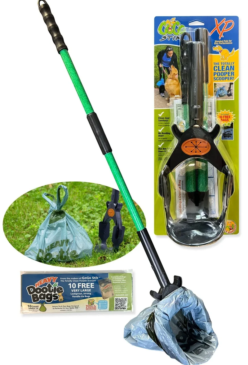 GoGo Stik XP – Ramasseur Ergonomique N°1 par Consumer Reports (2024 et 2026) – Propre, rapide et pratique