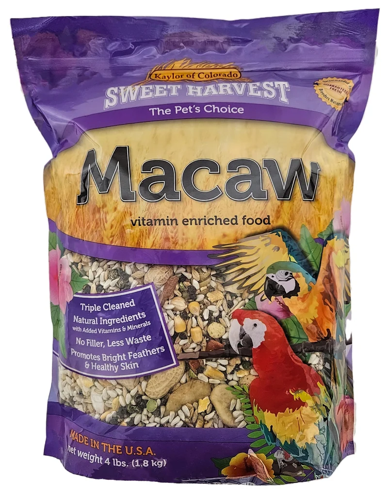 Sweet Harvest Nourriture pour Ara Macao – Mélange de Graines 4 lb