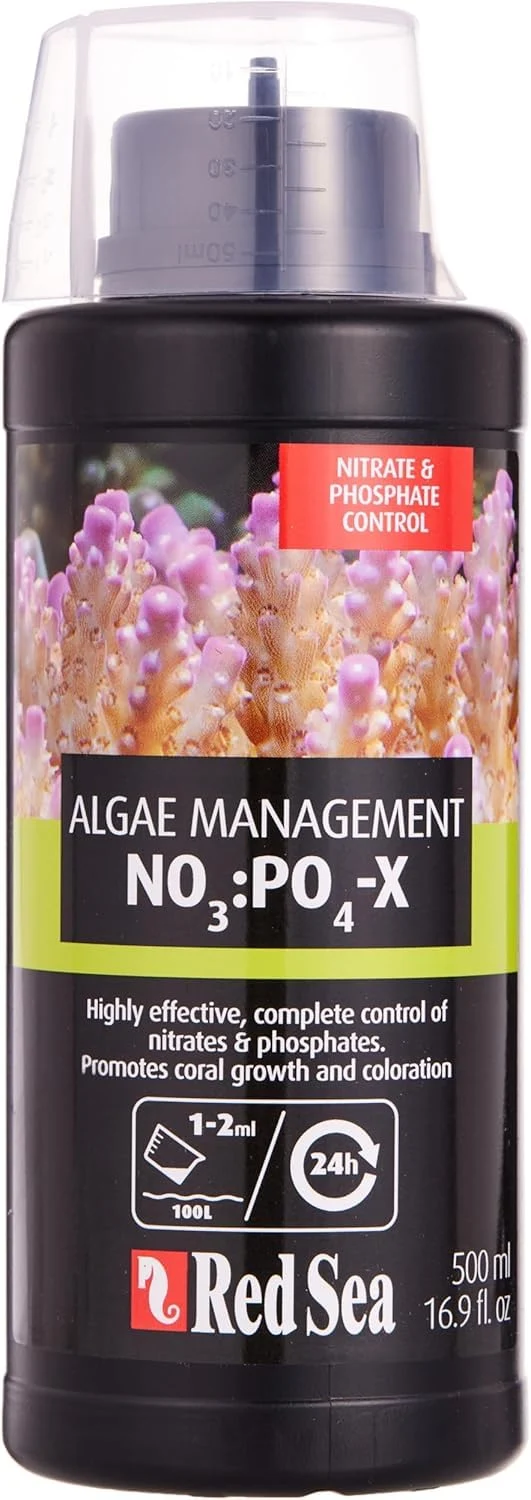 Red Sea NO3:PO4-X 500 ml – Réducteur Nitrates & Phosphates pour Aquariums Récifaux