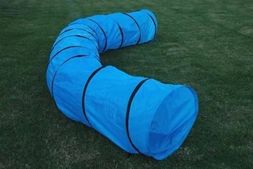 HDP Tunnel d'entraînement pour chien – 18 pieds, ouverture 24 pouces, conforme AKC