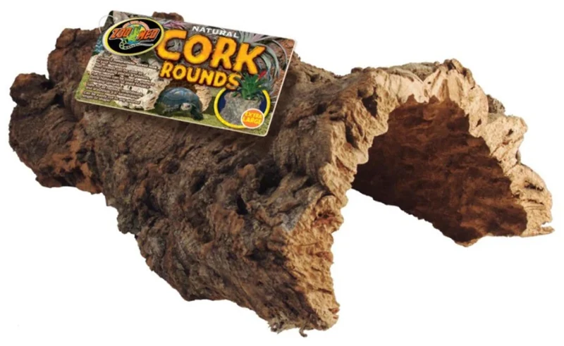 Zoo Med Écorce de Liège Naturelle – Rond Extra Large pour Terrariums
