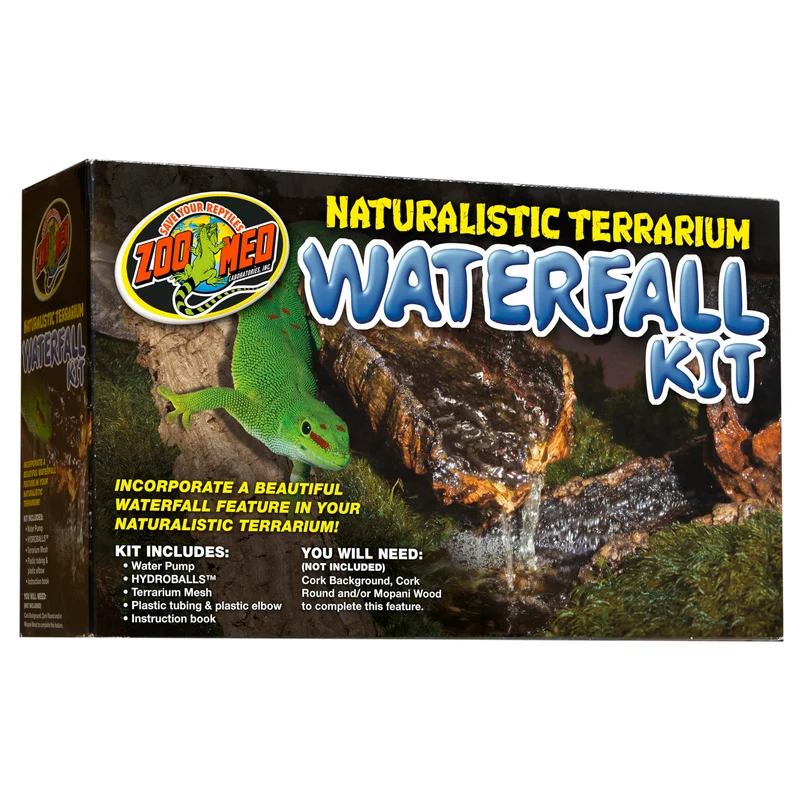 Zoo Med Kit Cascade pour Terrarium Naturel – Pompe et Drainage Complet