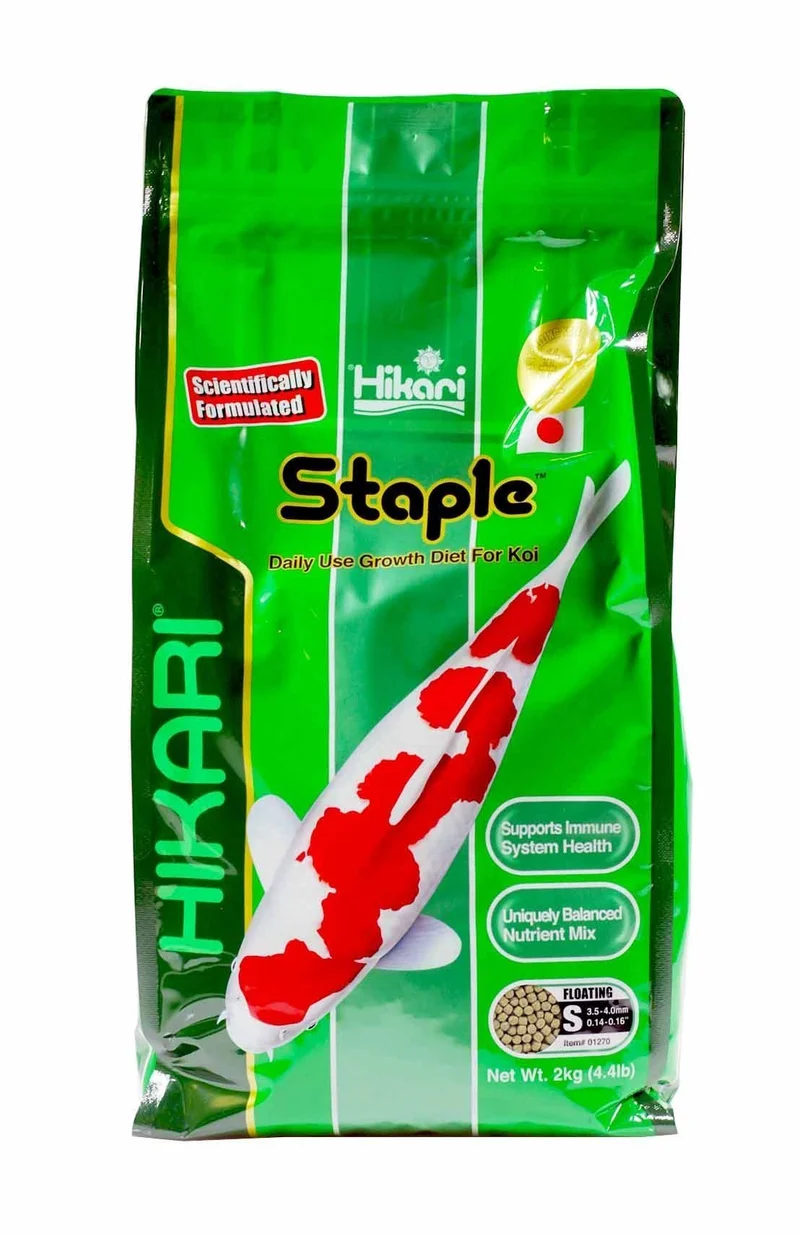 Hikari Staple Koi Granulés Mini 4,4 lb Nourrissage Quotidien