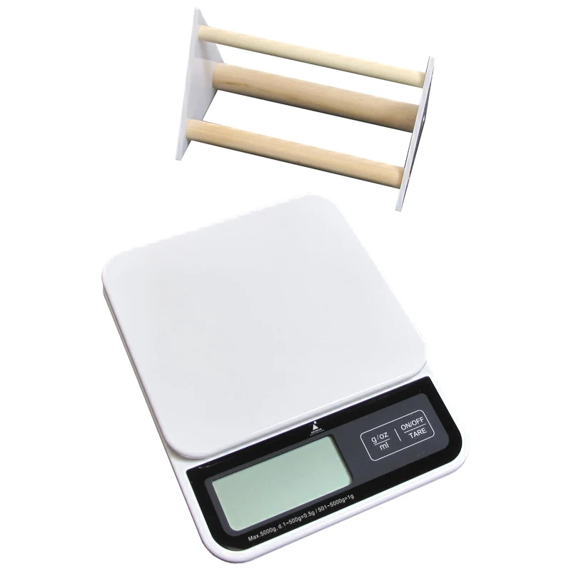 REDMON Depuis 1883 – Balance Digitale Deluxe pour Petits Animaux et Aviaries avec Perche