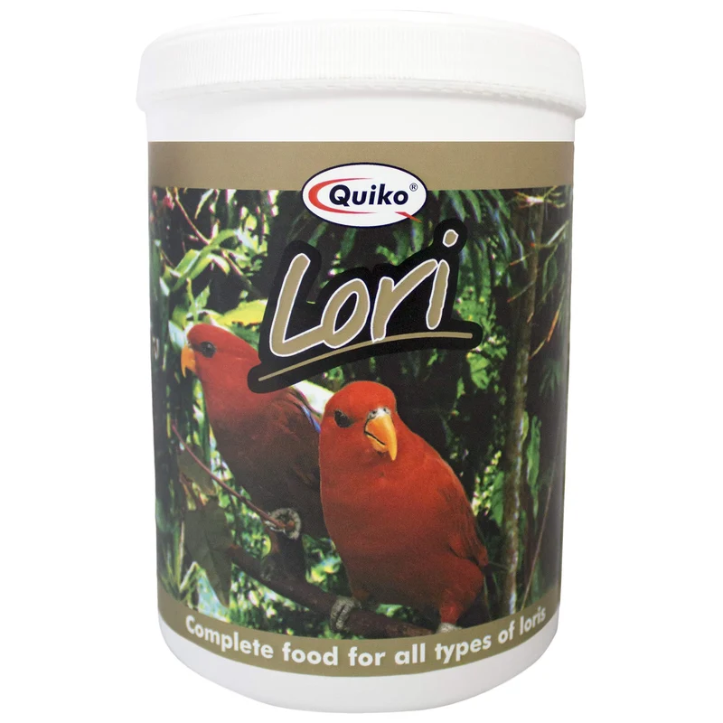 Quiko Lori - Nourriture Complète en Nectar pour Lories et Lorikeets, 12,37 oz, Boîte Refermable