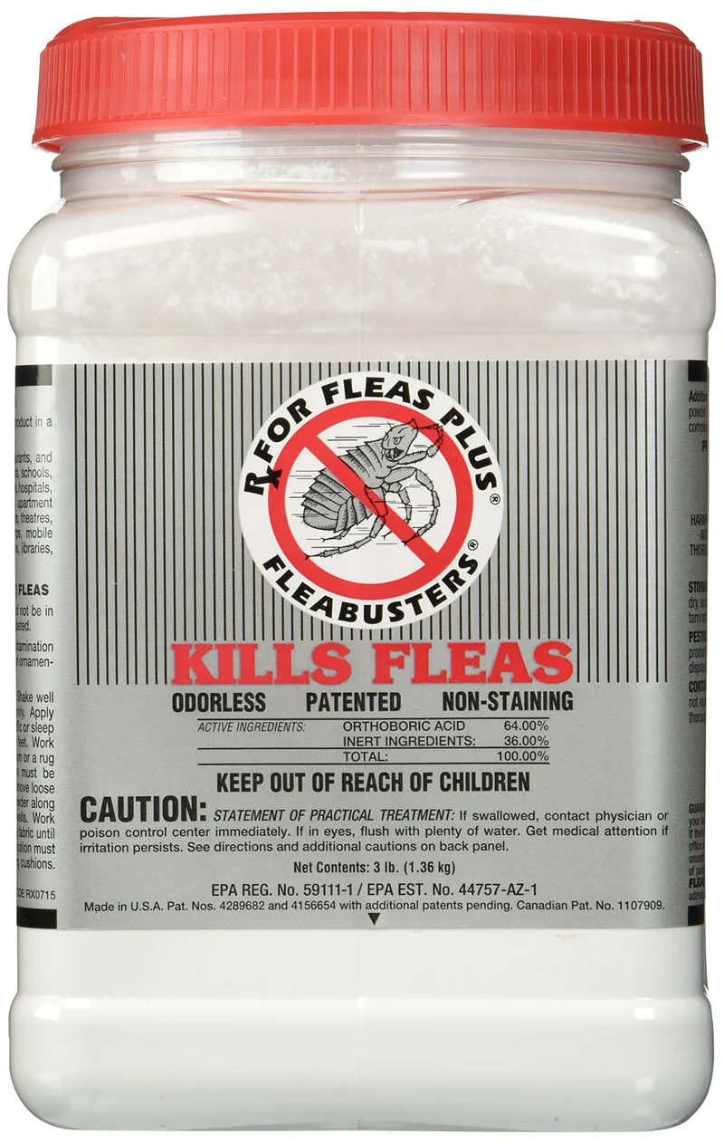 Fleabusters Rx Puces Plus, 3 lb — Éradication durable des puces en intérieur