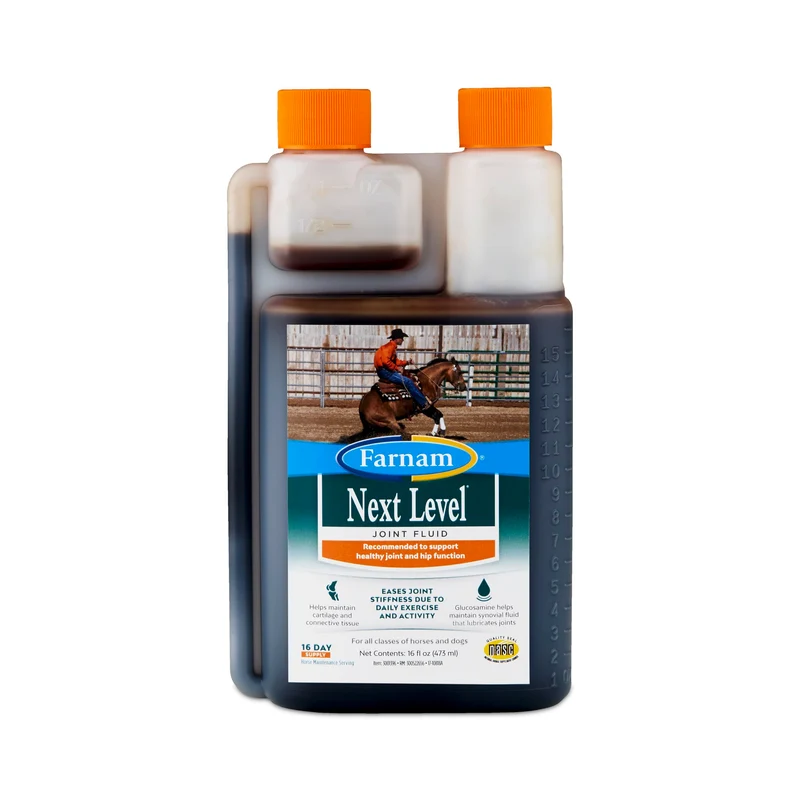 Farnam Next Level Joint Fluid – Soutien des articulations pour chevaux et chiens (16 oz)