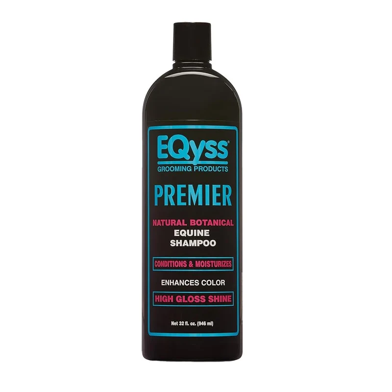 Eqyss Premier Shampoing Équin – Soin du pelage, crinière et queue | Brillance universelle, Sans silicone (32 oz)