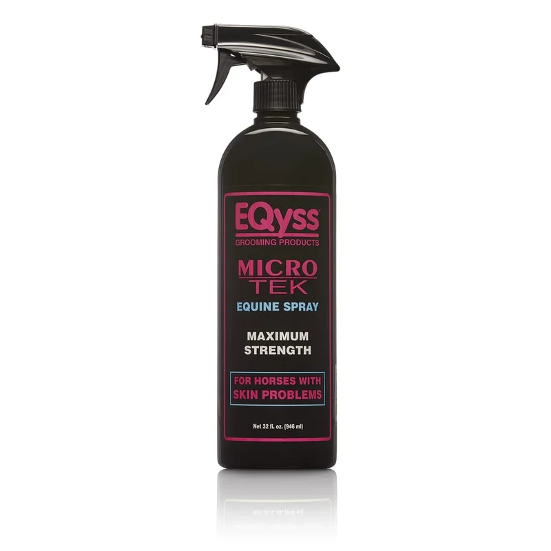 Eqyss Micro-Tek Équin – Pulvérisateur Soin Démangeaisons et Irritations, 32 oz