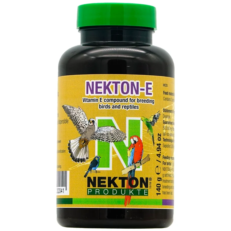 Nekton-E Vitamine E pour Oiseaux – Supplément 140 g