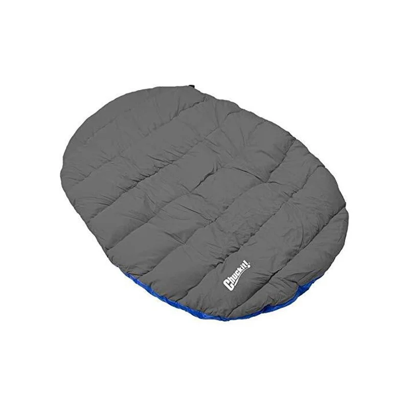 Chuckit! Coussin de voyage pour chien — lit portable résistant à l'eau (39 x 30 po), bleu